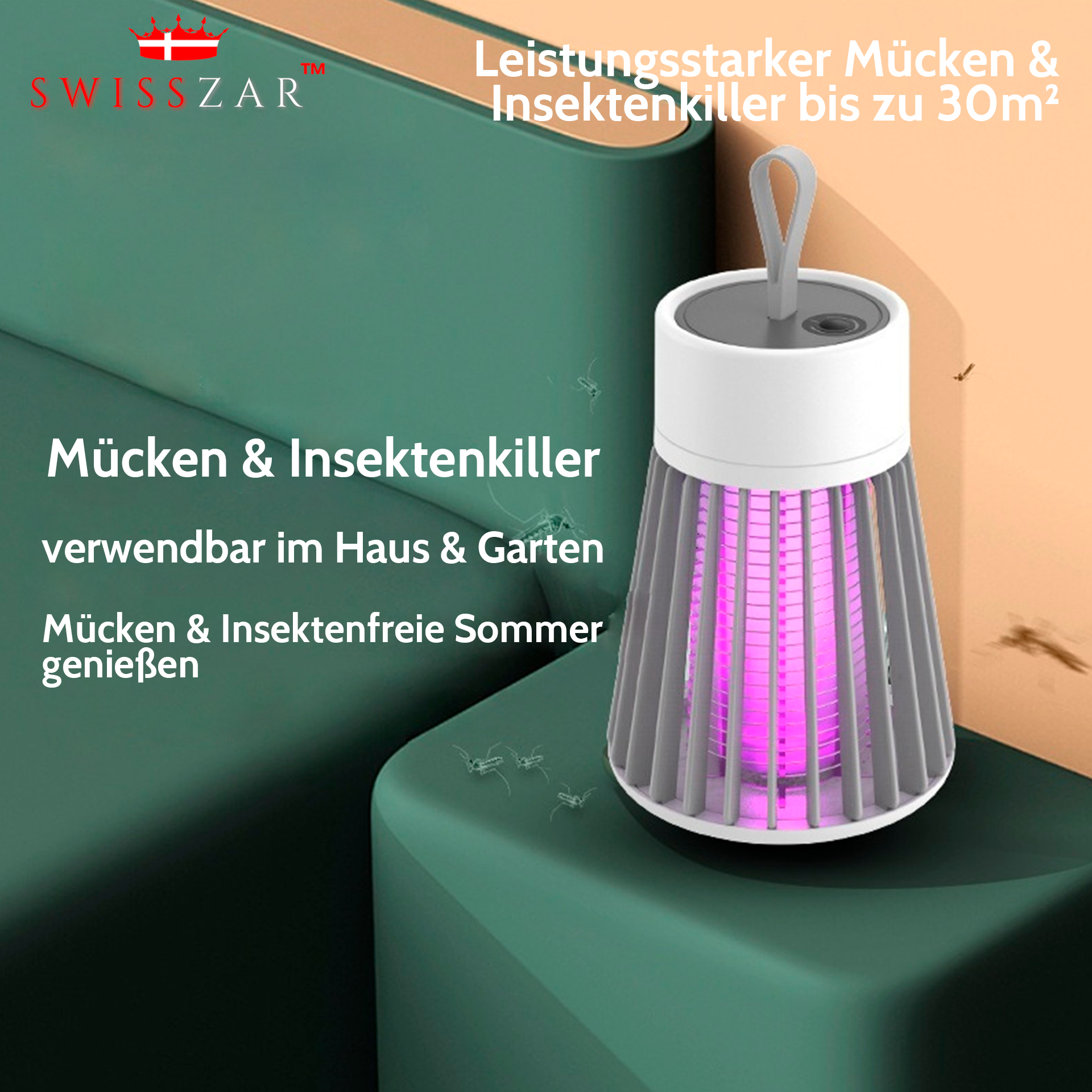 Mückenschutz Lampe - SwissZar™